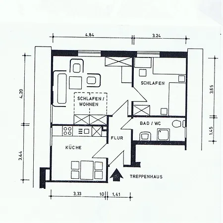 Eichhorn-sued Appartement Wenningstedt-Braderup